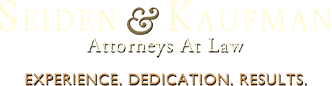 Logo of Seiden & Kaufman Attorneys at Law