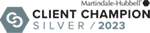 Client Champion silver 2023 Badge